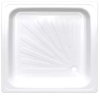 Поддон для душа ВИЗ Antika APS-80101 стальной 80x80 белый