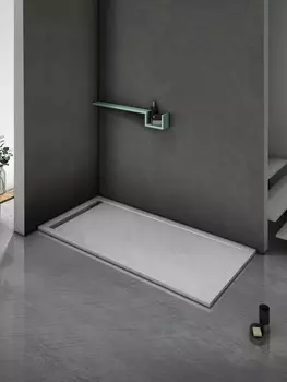 Поддон для душа WeltWasser WW TRS 14080 STONE-WT 140х80 белый с сифоном