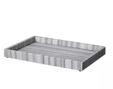 Подставка для предметов Kassatex Perla PRL-TR серая