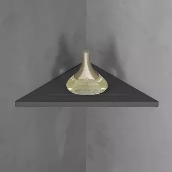 Полка Abber Stein AS1652MB черная матовая