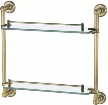 Полка Aquanet 4652 золото двойная