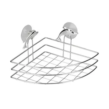 Полка Axentia Top Star 291322, угловая, серебряный дельфин