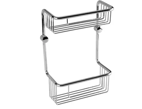 Полка Bemeta Cytro 146208182 двойная, хром