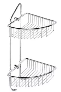 Полка Bemeta Cytro 146208232 двойная, хром