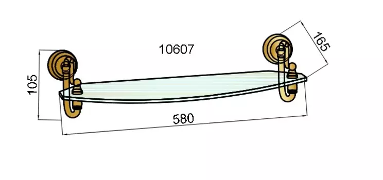 Полка Boheme Medici 10607