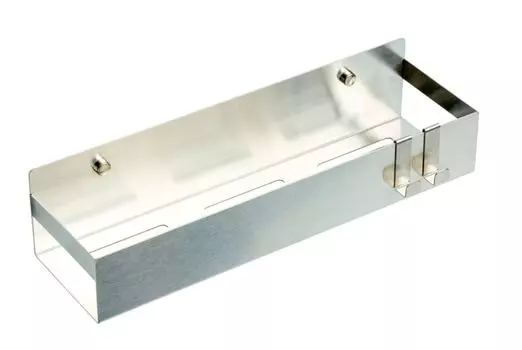 Полка Boheme Q 10965-NB подвесная с 2 крючками, никель