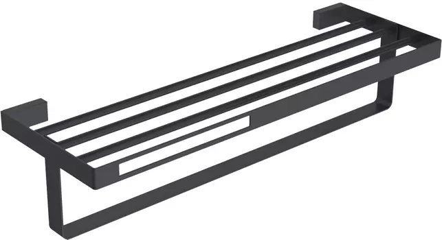 Полка Boheme Q 10947-B для полотенец, черная