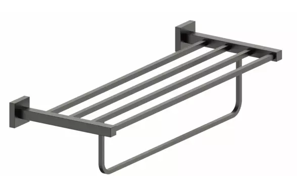 Полка для полотенец D&C Domincare DC8924BGM оружейная сталь
