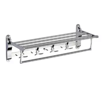 Полка для полотенец Savol S-006099, хром