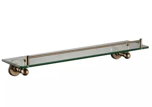 Полка Felice Successo N 1020 BRONZO стеклянная