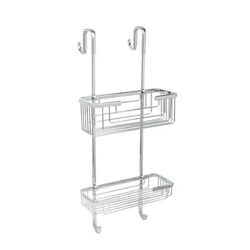 Полка Fixsen Hotel FX-854-2 прямая, двухэтажная, хром