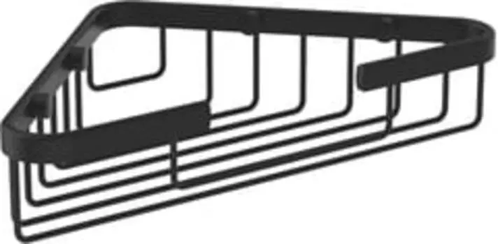Полка Ideal Standard IOM A9105XG угловая, черная матовая