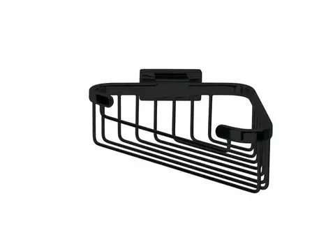 Полка Inda Lea A18310NE угловая, черный матовый