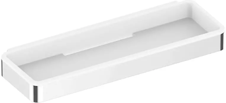 Полка Keuco Plan 14958 010051 хром, белая