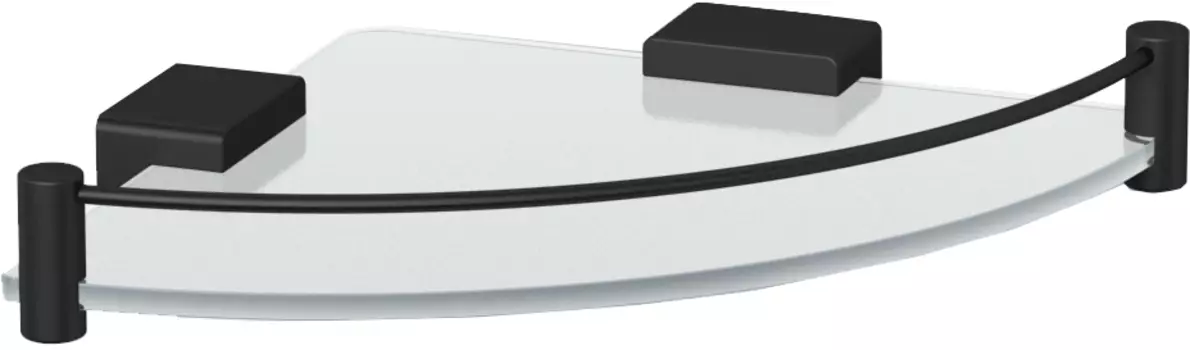 Полка Langberger Black Edition 11351F-BP угловая