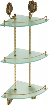 Полка Migliore Cleopatra 16640 бронза