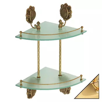 Полка Migliore Cleopatra 16695 золото