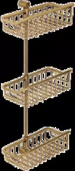 Полка Migliore Complementi 22028 бронза