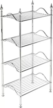 Полка Migliore Mirella 26627 напольная, хром