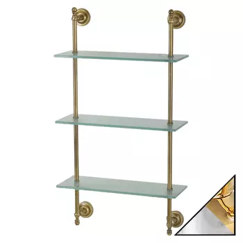 Полка Migliore Mirella ML.MRL-M089.CRDO хром-золото