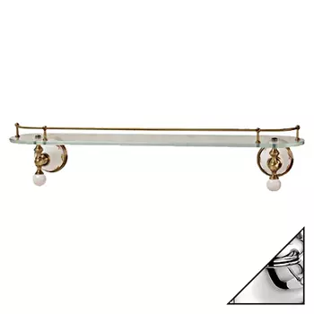 Полка Migliore Provance 17666 хром