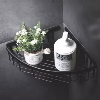 Полка Rose RW11H черная