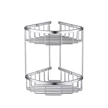 Полка угловая двойная Timo Saona 13082/00 хром