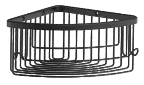 Полка угловая с крючками D&C Domincare DC4133BGM оружейная сталь