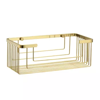 Полка WasserKRAFT Elbe K-711BRUSHED GOLD золото матовое