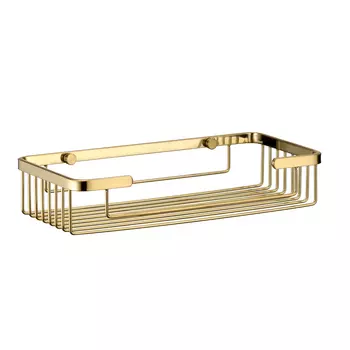 Полка WasserKRAFT K-722BRUSHED GOLD золото матовое
