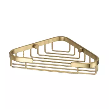 Полка WasserKRAFT K-733 BRUSHED GOLD золото матовое