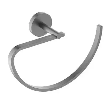 Полотенцедержатель Aquatek Бетта AQ4621BGM оружейная сталь