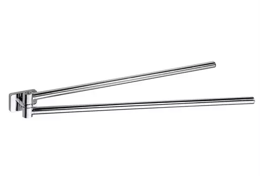 Полотенцедержатель Bemeta Niki 153104191 двойной, поворотный, хром