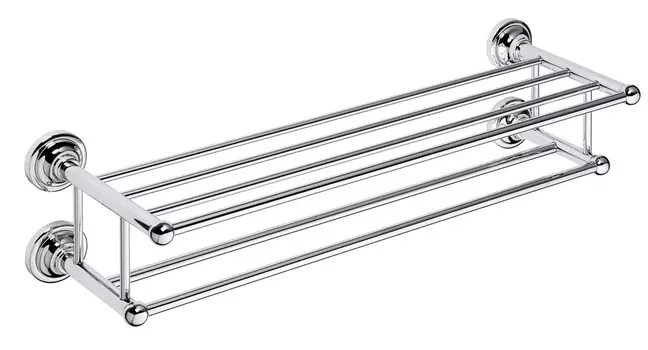 Полотенцедержатель Bemeta Retro 144302252 полочка, хром