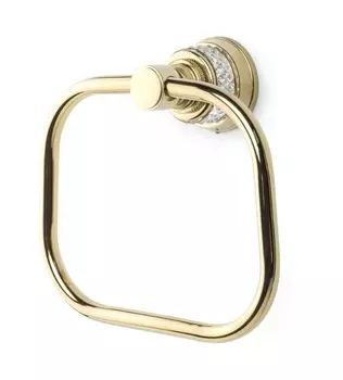 Полотенцедержатель Boheme Aura 10245-G кольцо, золото