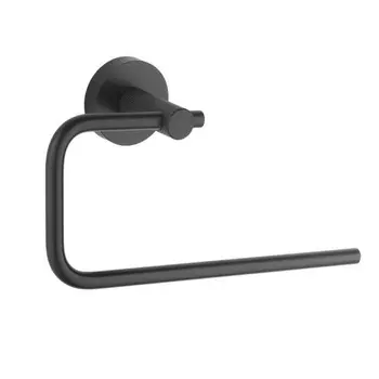 Полотенцедержатель Boheme Uno 10975-B черный матовый