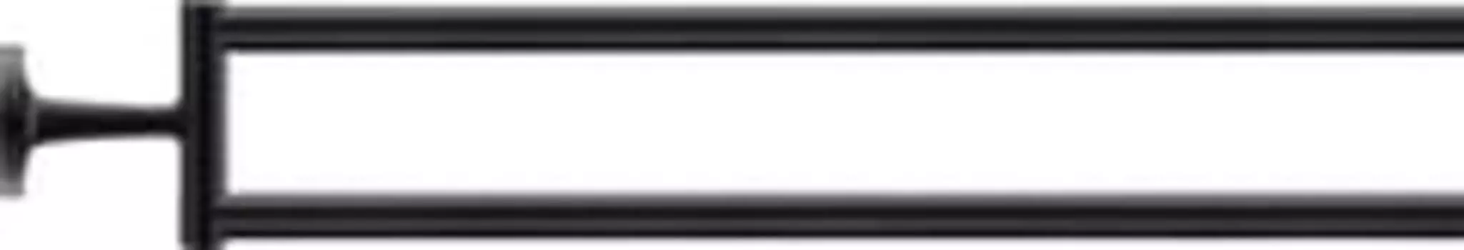 Полотенцедержатель Duravit Starck T 0099414600 черный, двойной