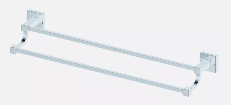 Полотенцедержатель двойной D&C Domincare DC8909CR хром