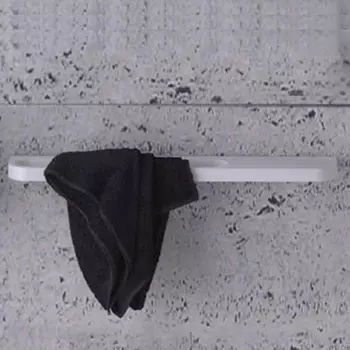 Полотенцедержатель Knief 0600-282-01 с полочкой, белый матовый