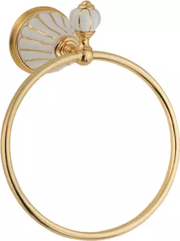 Полотенцедержатель Migliore Olivia 17522 золото с декором