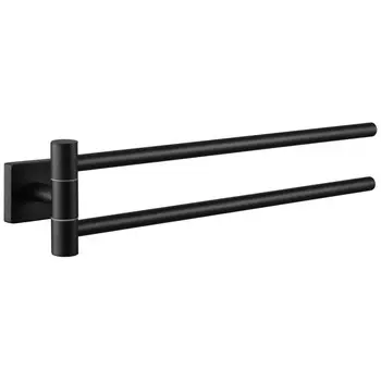 Полотенцедержатель Rainbowl Cube 2734-2BP черный матовый