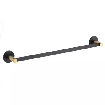 Полотенцедержатель Savol S-002124HB, черный/золото