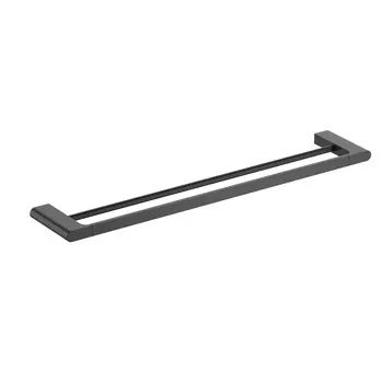 Полотенцедержатель Timo Luiro 18456/03 двойной, черный матовый