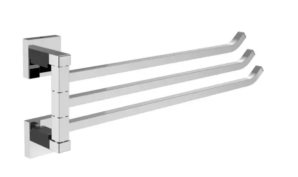 Полотенцедержатель тройной поворотный D&C Domincare DC8911-3CR хром