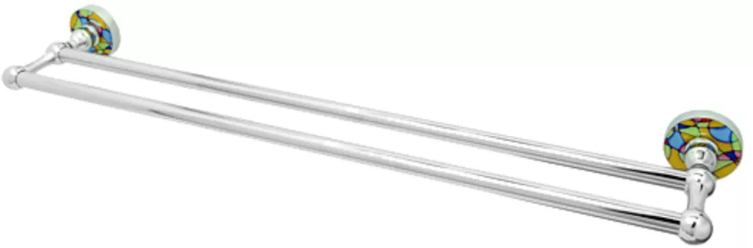 Полотенцедержатель WasserKRAFT Diemel K-2240 двойной