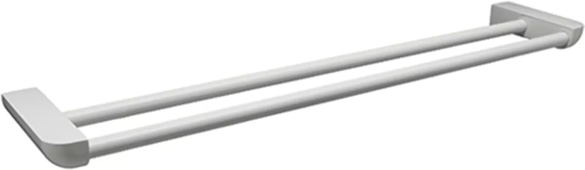 Полотенцедержатель WasserKRAFT Kammel K-8340WHITE двойной