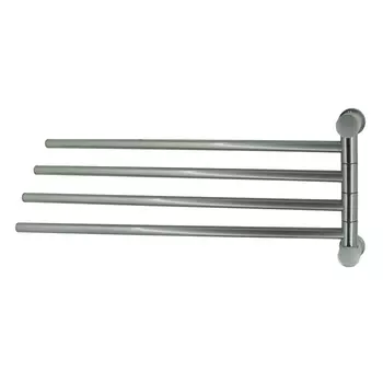 Полотенцедержатель WasserKRAFT K-1034NICKEL четверной