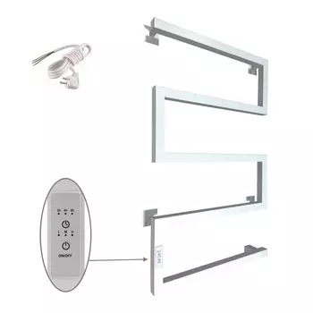 Полотенцесушитель электрический Altasan ШалимарПроф8050БМ белый матовый