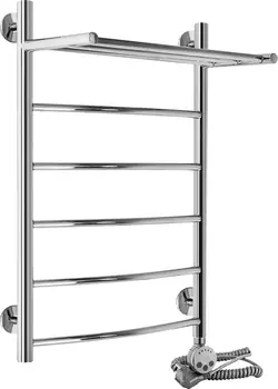 Электрический полотенцесушитель Aquanerzh Дуга с полкой 70x50 R