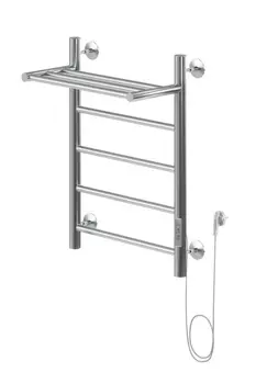 Электрический полотенцесушитель Aquanet Mauro 60х50 Тэн R с полкой